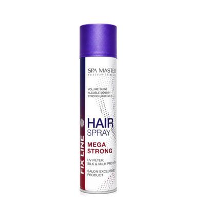 Лак для волос Mega Strong Hairstylist SM261 (400 мл) Spa Master Professional