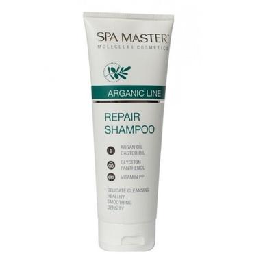 Восстанавливающий шампунь с аргановым и касторовым маслом (250 мл) SM103 Spa Master Professional