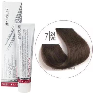 7/24VC Перламутровый медный блонд SPA Cream Color Профессиональный краситель для волос