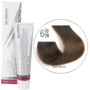 6/ON Темный блонд SPA Cream Color Профессиональный краситель для волос