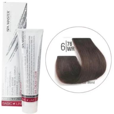 6/76WR Темный палисандровый блонд SPA Cream Color Профессиональный краситель для волос
