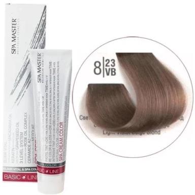 8/23VB Светлый перламутровый бежевый блонд SPA Cream Color Профессиональный краситель для волос