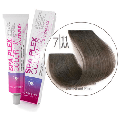 7/11AA Очень пепельный блонд SPA Cream Color Профессиональный краситель для волос