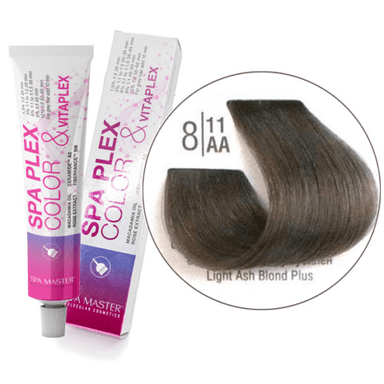 8/11AA Светлый очень пепельный блонд SPA Cream Color Профессиональный краситель для волос