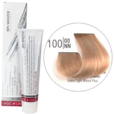100/OONN Надсвітлий блонд посилений SPA Cream Color Професійний барвник для волосся