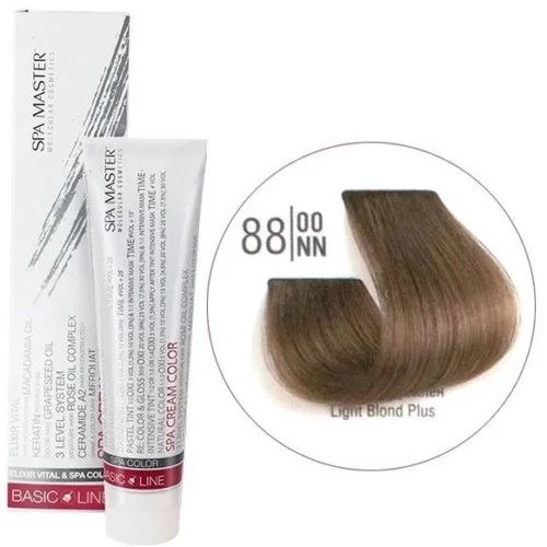 88/OONN Светлый блонд усиленный SPA Cream Color Профессиональный краситель для волос