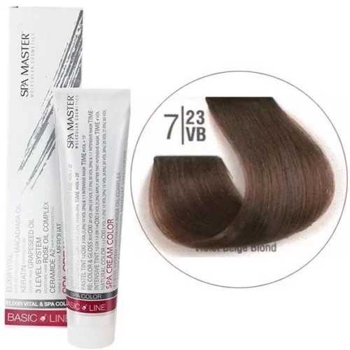 7/23VB Перламутровий бежевий блонд SPA Cream Color Професійний барвник для волосся