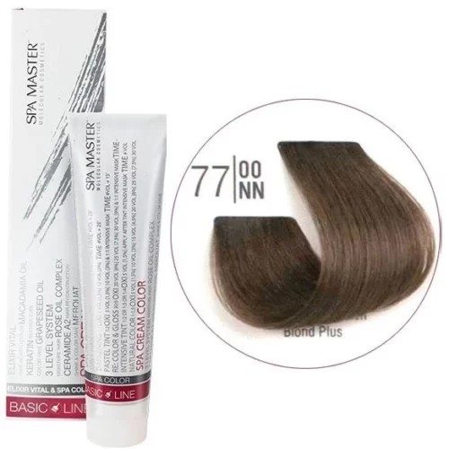 77/OONN Блонд посилений SPA Cream Color Професійний барвник для волосся