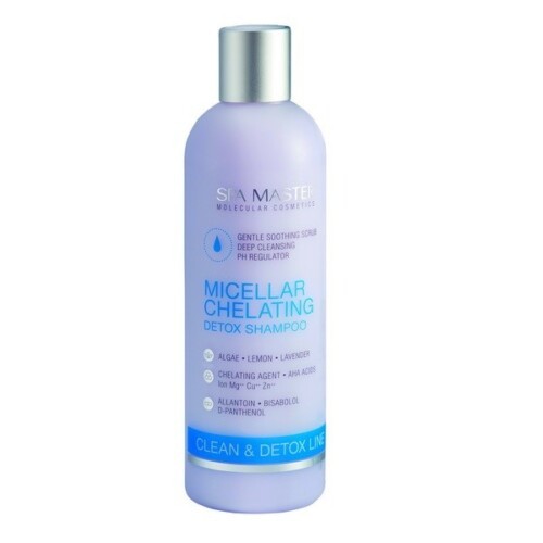 Міцелярний хелатуючий детокс шампунь SM182 (330мл) Spa Master Professional