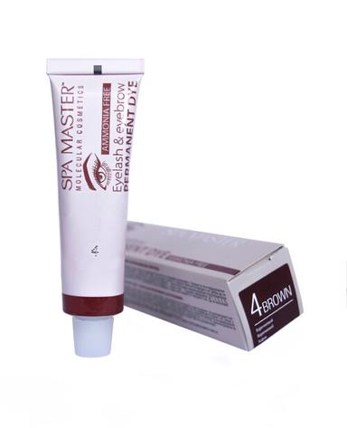 Профессиональный краситель для бровей и ресниц коричневый SM604