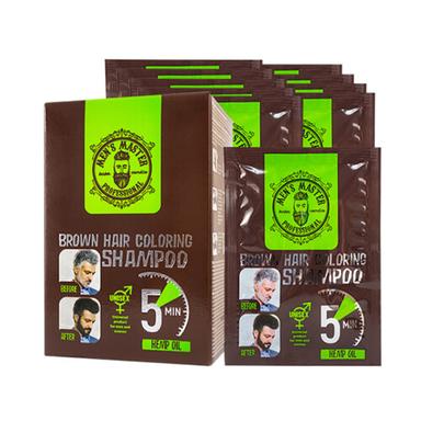 ММ23 men's MASTER - оттеночный шампунь для волос КОРИЧНЕВЫЙ