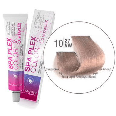 10/27VW Сверхсветлый перламутровый коричневый блонд SPA Cream Color Профессиональный краситель для волос