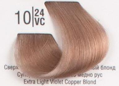 10/24VC Надсвітлий перламутровий мідний блонд SPA Cream Color Професійний барвник для волосся