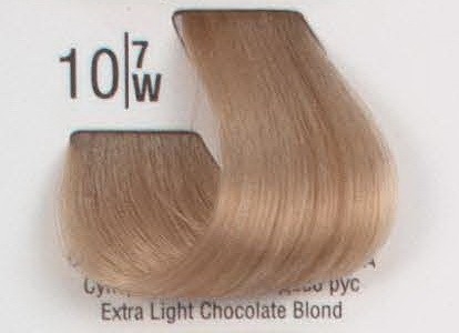 10/7W Надсвітлий коричневий блонд SPA Cream Color Професійний барвник для волосся