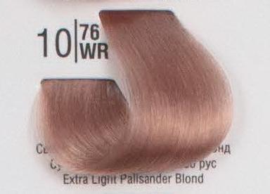 10/76WR Сверхсветлый палисандровый блонд SPA Cream Color Профессиональный краситель для волос