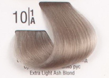 10/1A Надсвітлий попелястий блонд SPA Cream Color Професійний барвник для волосся