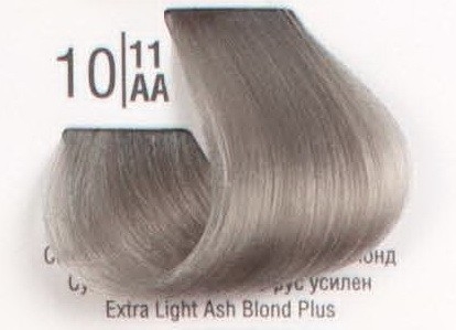 10/11AA Надсвітлий дуже попелястий блонд SPA Cream Color Професійний барвник для волосся