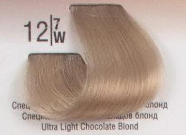 12/7W Спеціальний світлий коричневий блонд SPA Cream Color Професійний барвник для волосся