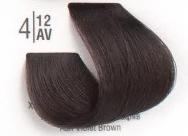4/12AV Холодний перламутровий шатен SPA Cream Color Професійний барвник для волосся
