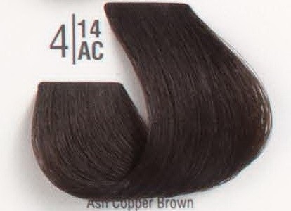 4/14АС Холодний шоколадний шатен SPA Cream Color Професійний барвник для волосся