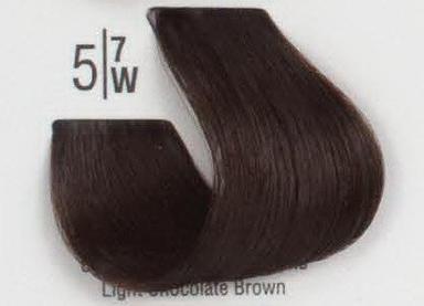 5/7W Світлий коричневий шатен SPA Cream Color Професійний барвник для волосся
