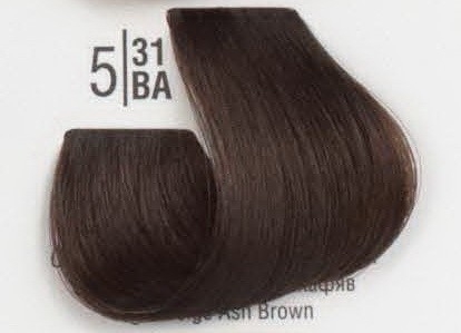 5/31BA Світлий холодний бежевий шатен SPA Cream Color Професійний барвник для волосся