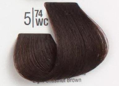 5/74WC Світлий каштановий шатен SPA Cream Color Професійний барвник для волосся