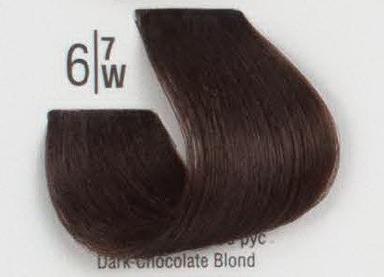 6/7W Темный коричневый блонд SPA Cream Color Профессиональный краситель для волос