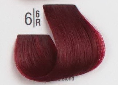 6/6R Темний червоний блонд SPA Cream Color Професійний барвник для волосся