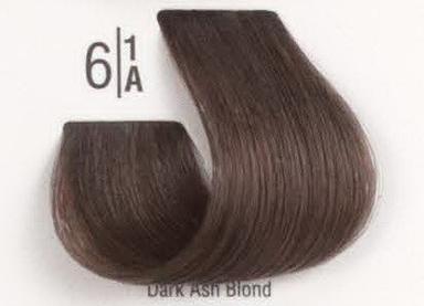 6/1A Темний попелястий блонд SPA Cream Color Професійний барвник для волосся