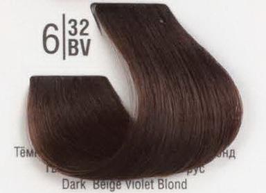 6/32BV Темний бежевий перламутровий блонд SPA Cream Color Професійний барвник для волосся