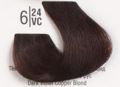 6/24VC Темний перламутровий мідний блонд SPA Cream Color Професійний барвник для волосся