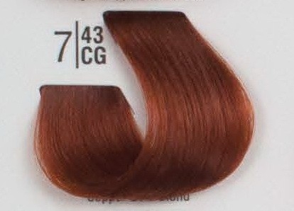 7/43CG Рудий блонд SPA Cream Color Професійний барвник для волосся