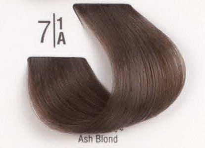 7/1A Попелястий блонд SPA Cream Color Професійний барвник для волосся