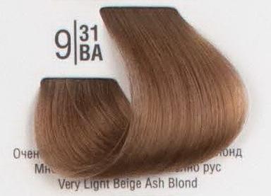9/31BA Дуже світлий холодний бежевий блонд SPA Cream Color Професійний барвник для волосся