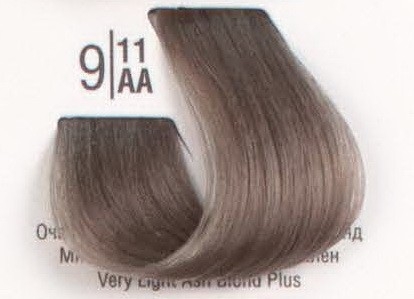 9/11AA Дуже світлий дуже попелястий блонд SPA Cream Color Професійний барвник для волосся