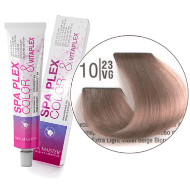 10/23VG Надсвітлий перламутровий бежевий блонд SPA Cream Color Професійний барвник для волосся